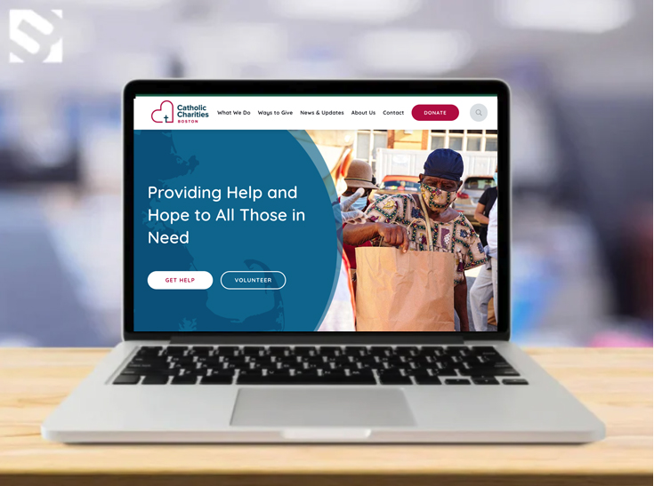 New Streamlined Website For Catholic Charities Boston · 3 Media Web